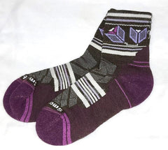 Hike Castle Peak Pattern Mid Crew - Womens