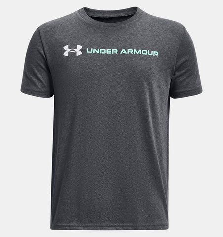 UA Logo Wordmark Short Sleeve - Boys