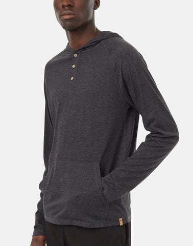 Ten Tree TreeBlend Henley Hoodie  - Mens