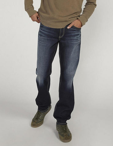 Hunter Relaxed Athletic Fit Straight Leg Jeans - Mens