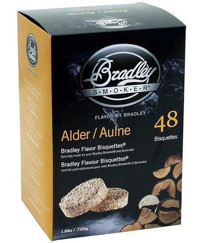 Alder Wood Bisquettes - Pk of 48