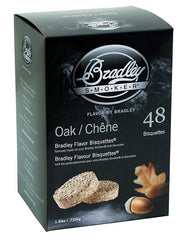 Oak Wood Bisquettes - Pk of 48