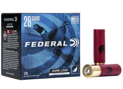 Federal 28GA Game-Shok High Brass 2.75" 1oz., #7.5