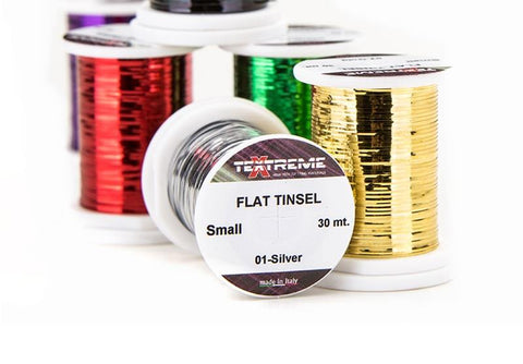 Flat Tinsel - Silver