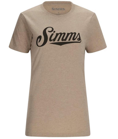 Simms Crew Logo T-Shirt - Womens