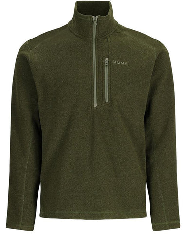 Simms Rivershed-Half Zip Fleece - Mens