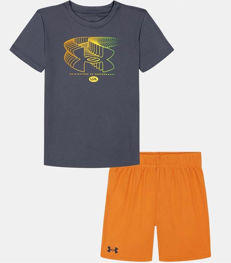 UA Fading Logo Shorts Set(4-7) - Boys