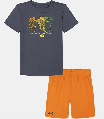 UA Fading Logo Shorts Set(4-7) - Boys