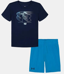 UA Fading Logo Shorts Set(2t-4t) - Boys