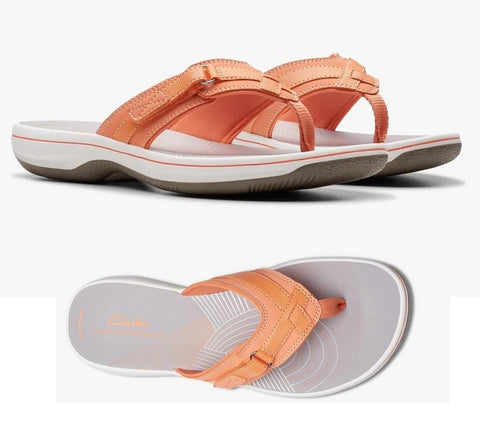 Clarks Breeze Sea Flip Flops - Womens