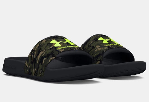 UA Ignite Select Camo Slides - Boys