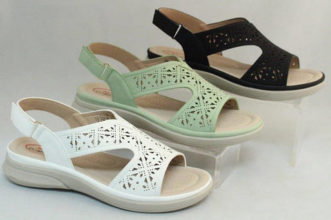 Soft Comfort Cut-Out Sandals