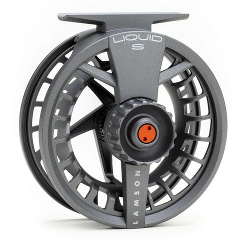 Lamson Liquid S -7+ Fly Reel - Smoke