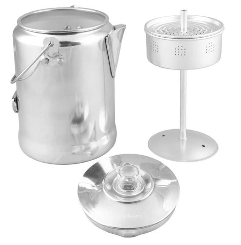 Aluminum Coffee Pot - 9 Cup