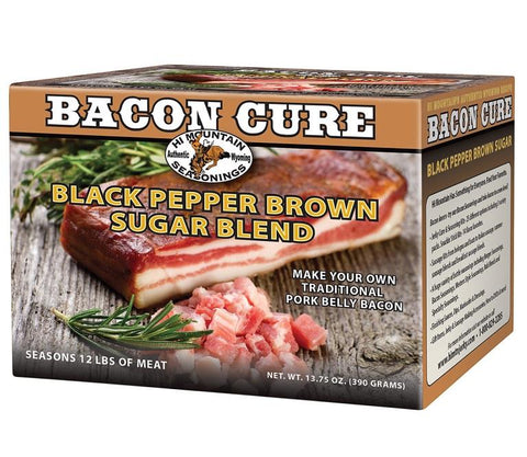 Black Pepper & Brown Sugar Bacon Cure