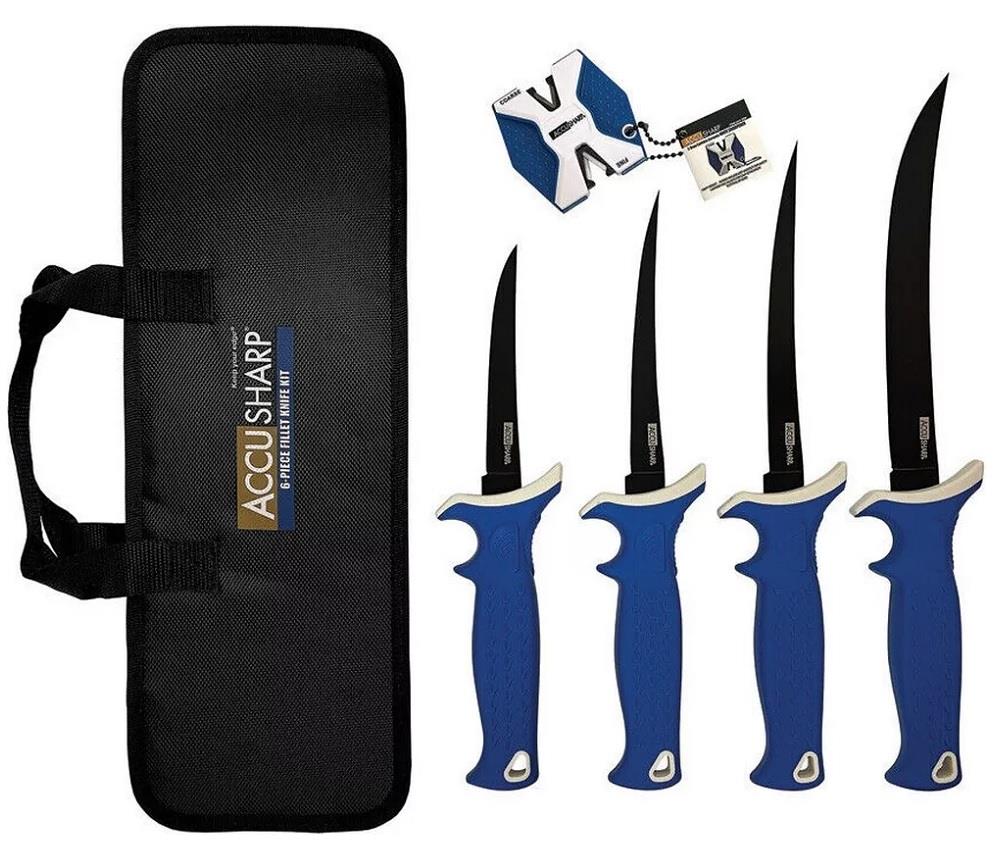AccuSharp 6-Piece Fillet Knife Kit