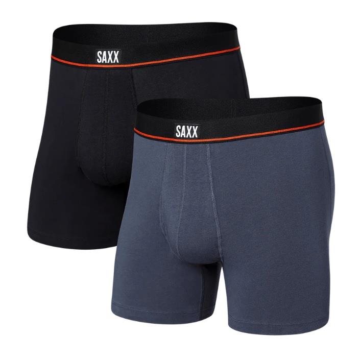 Saxx Stretch Cotton Boxer Brief 5"- 2 Pack