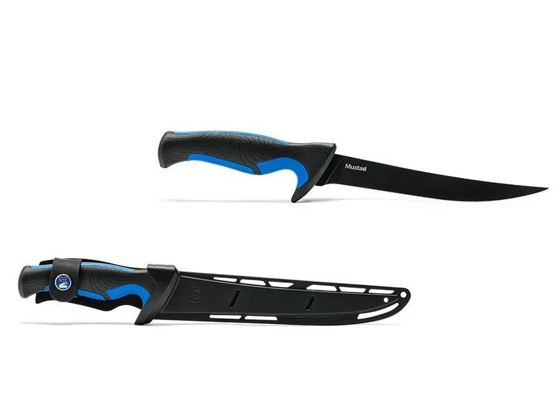 Mustad Fillet Knife 8" Blue