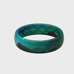 Groove Ring Aurora Thin - Womens