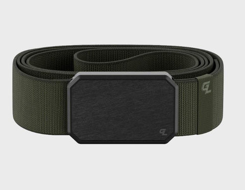 Groove Belt Gun Metal/Olive