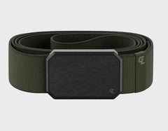 Groove Belt Gun Metal/Olive
