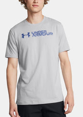 UA Sliced Wordmark Short Sleeve - Mens