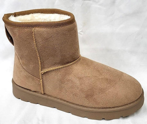 NYC Suede Short Boot - Womens