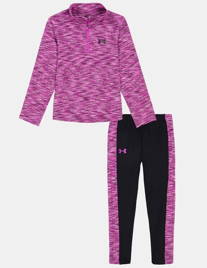 UA Twisted 1/4 Zip Set(12m-24m) - Infant Girls