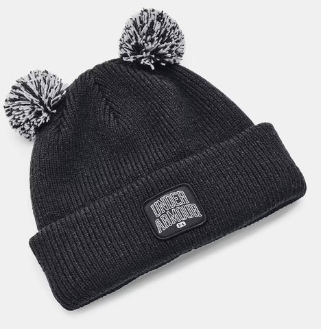 UA Halftime Double Pom Beanie - Kids