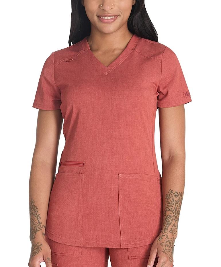 Dickies Balance V-Neck Scrub Top - Womens
