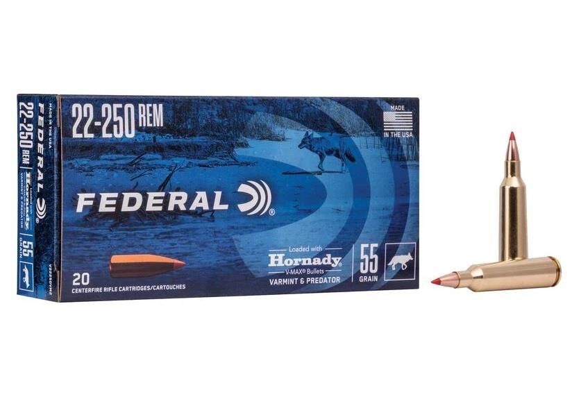 Varmint &amp; Predator 22-250 Rem 55 Grain