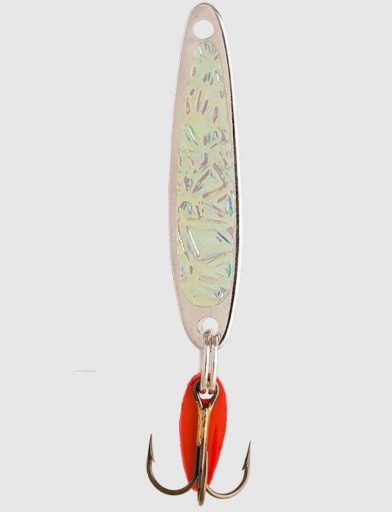Swedish Lure 1-1/2" 1/5 oz Nickel Ice