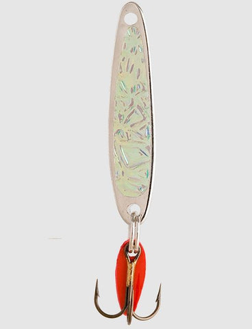 Swedish Lure 1-1/2" 1/5 oz Nickel Ice