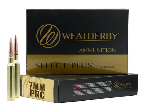 Weatherby Select Plus 7mm PRC, Berger Elite Hunter, 175 GR