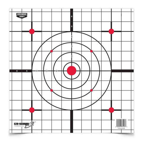 Eze-Scorer 12 Inch Sight-In Paper Target - 100 Pack