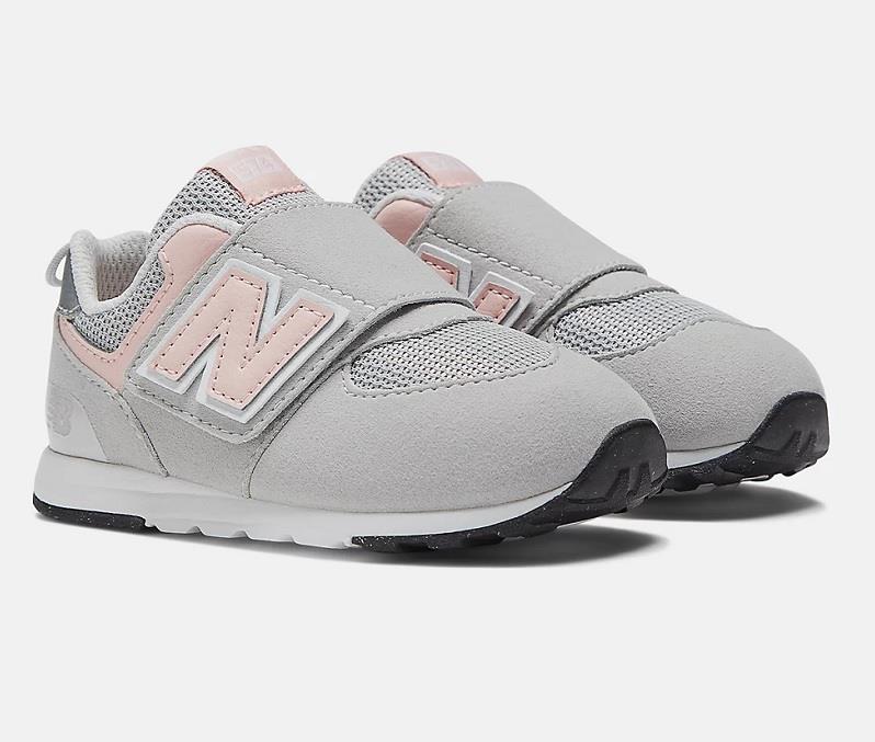 NB 574 Hook &amp; Loop (Sizes 2K-10K) - Girls