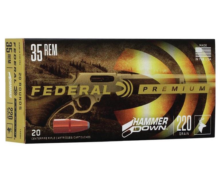 Federal HammerDown 35 Rem, 220GR - 20 Count