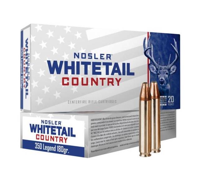350 Legend 180Gr Straight-Wall Whitetail Country - 20Rds