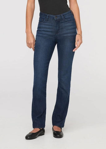 DU/ER No Sweat Denim High Rise Slim Straight