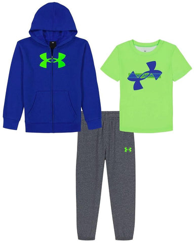 UA Rival Hoodie Boys 3-Pc Set(12M to 24M)