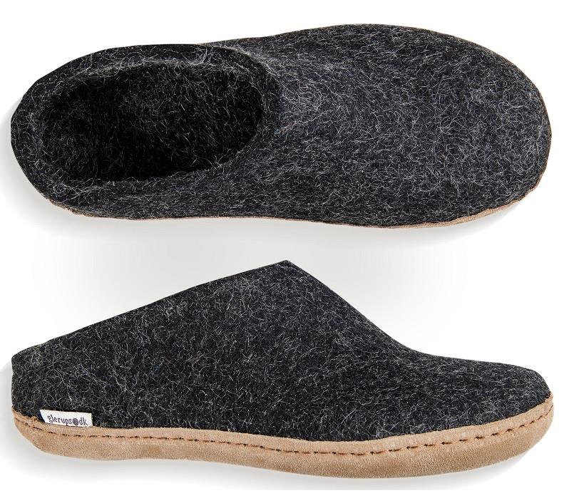 Glerups Wool Felt w/ Leather Sole - Unisex