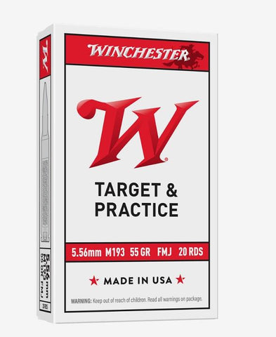 Target & Practice, 5.56mm, 55 Gr. - 20Rds