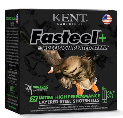 Fasteel+ 12GA 3.5" 1-1/2 oz #2X4 - 25 Rds