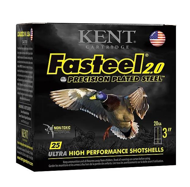 Fasteel 2.0, 20Ga 3" 7/8 Oz #2 - 25 Rds