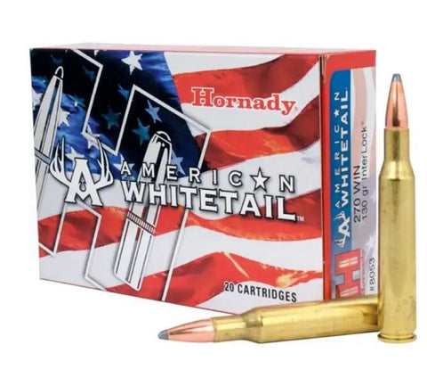 American Whitetail 270 Win 130Gr InterLock SP - 20/Box