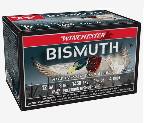 Bismuth 12GA, 3" - 15 Rds Per Box