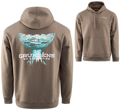 Salmon Tailscape Hoodie - Mens