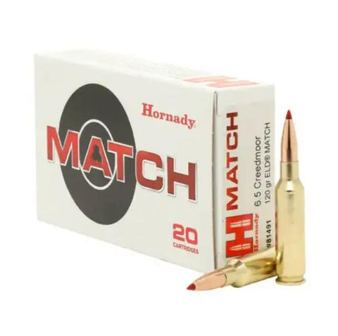 Hornady 6.5 Creedmoor 120Gr ELD Match - 20/Box