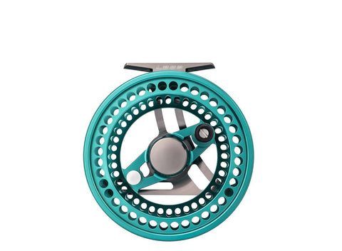Opti Runner Fly Reel #7 Turquoise Right