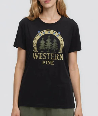 Women's Short Sleeve Western Pine
